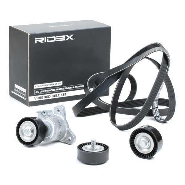 RIDEX Poly V-belt kit 542R0741