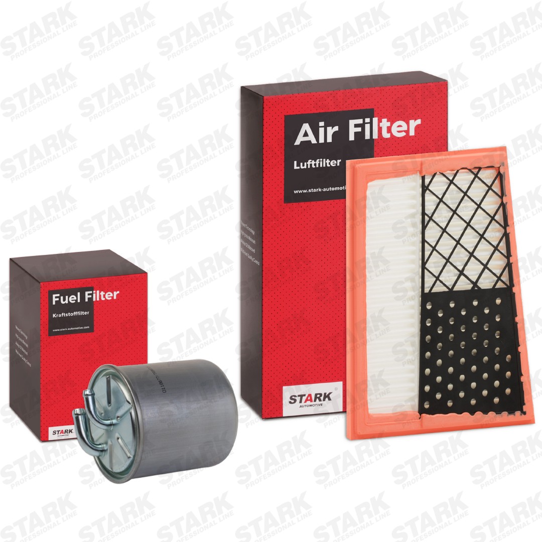 Oil service kit STARK with air filter, without oil drain plug, In-Line Filter, two-piece - SKFS-188114615