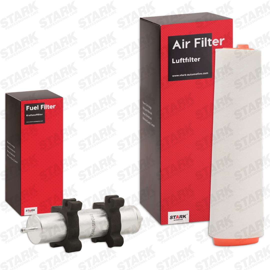 Filter set STARK without oil drain plug, with pre-filter, In-Line Filter, two-piece - SKFS-188114617