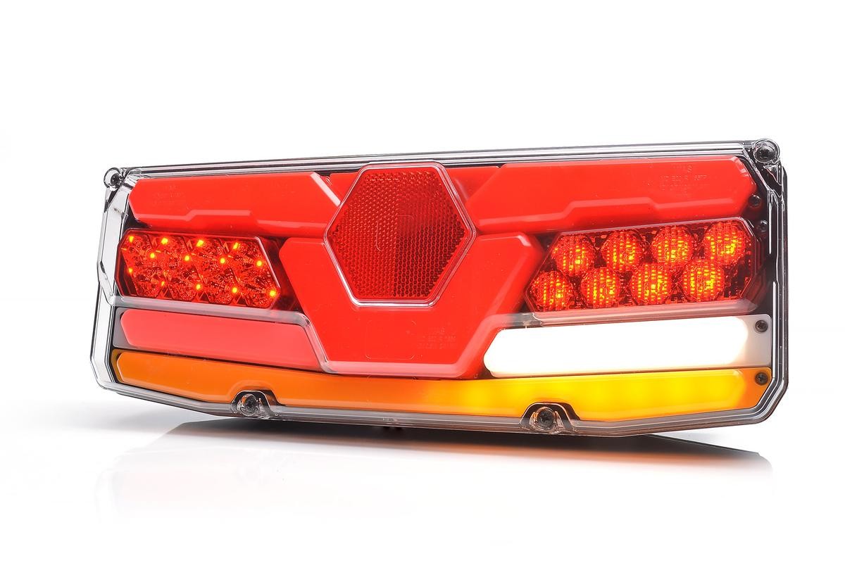 WAS 1196A Taillight Left, LED, white, Orange, red