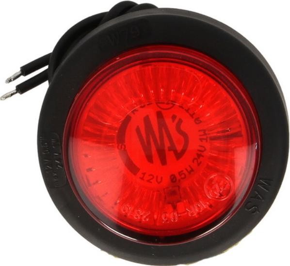 WAS 12 - 24V LED, red, Left Rear, Right Rear Outline Lamp 677 buy
