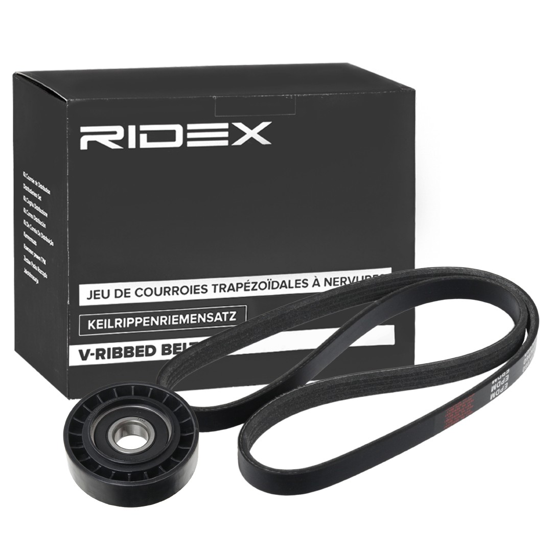 RIDEX 542R0747 Deflection / Guide Pulley, v-ribbed belt 7 702 173