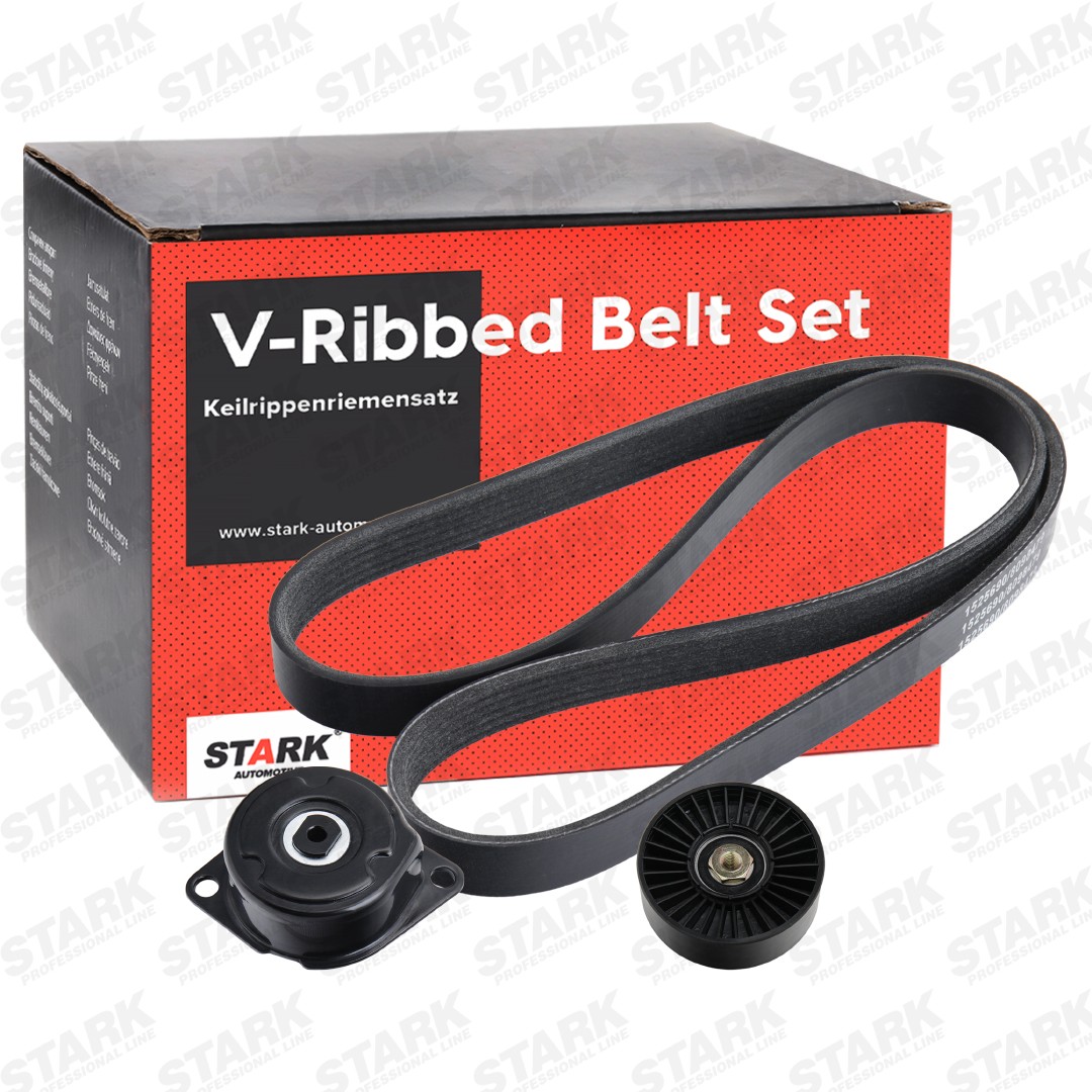 STARK SKRBS1200751 V-ribbed belt kit VW Caddy II Estate 1.9 TDI 90 hp Diesel 1999 price