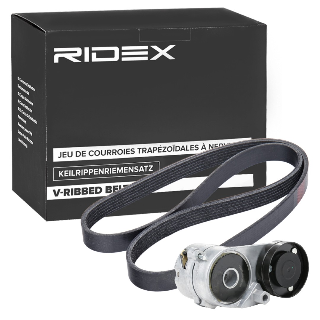 RIDEX 542R0775 Serpentine belt kit Audi A6 C5 Saloon 2.7 T 230 hp Petrol 2004 price