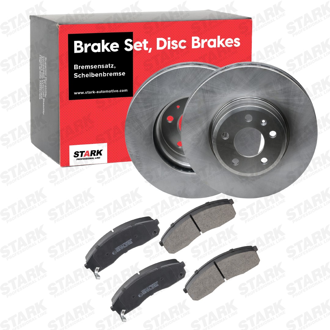 STARK SKBK10990850 Brake discs and pads set Audi A4 B8 Avant 3.0 TDI quattro 240 hp Diesel 2008 price