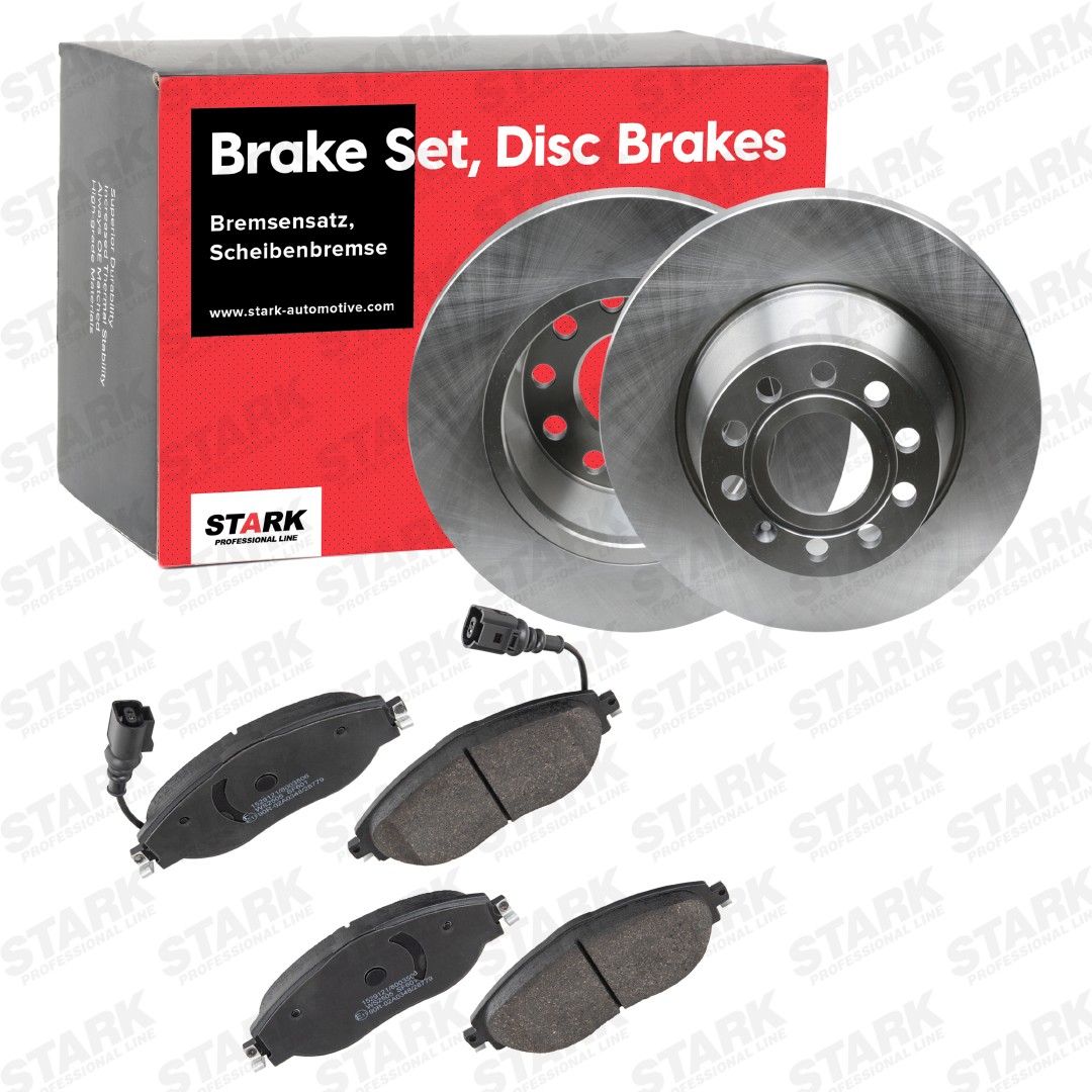 STARK SKBK10991087 Brake discs and pads set Skoda Superb 3V3 1.8 TSI 180 hp Petrol 2024 price
