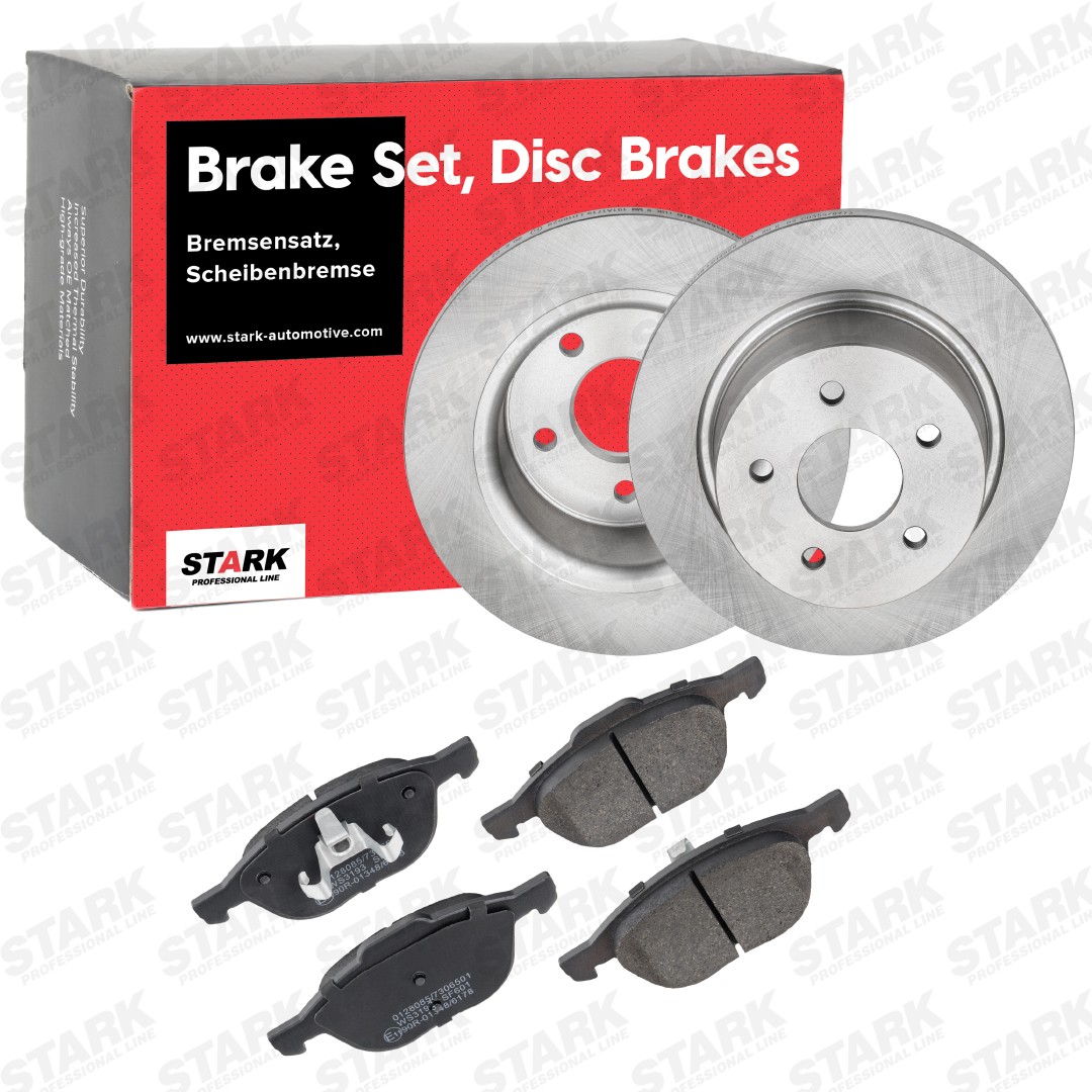 STARK SKBK10991265 Brake discs and pads Ford Grand C Max 1.5 TDCi 95 hp Diesel 2016 price
