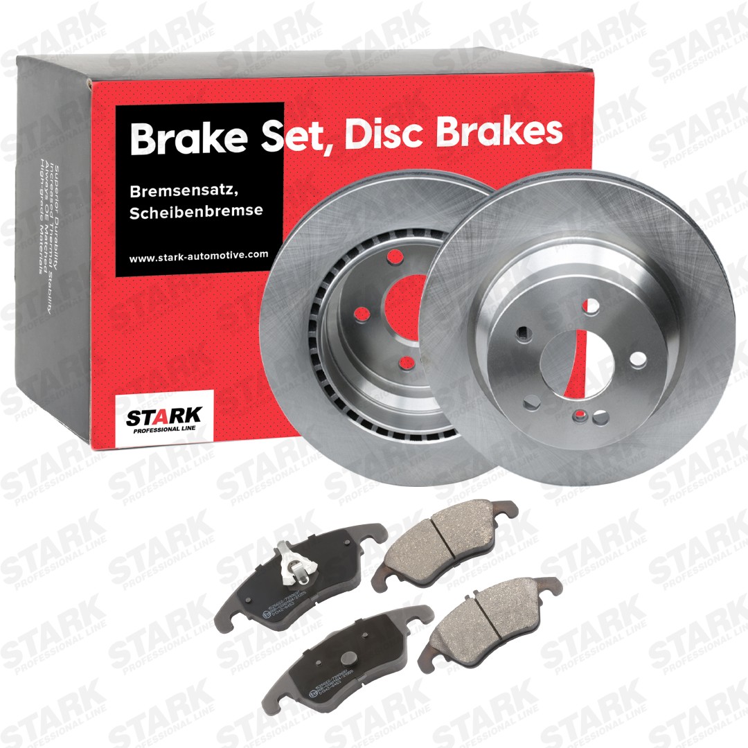 Brake discs and pads set SKBK-10991329 Mercedes W212 E63AMG (212.077) 525hp 386kW MY 2011