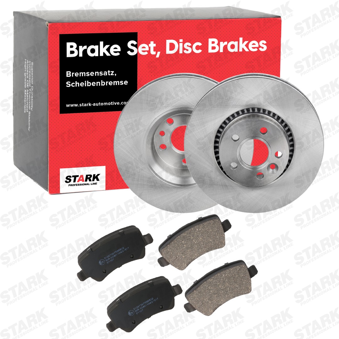Volvo V60 Brake discs and pads set STARK SKBK-10991434 cheap