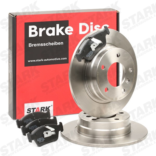 STARK SKBK10991469 Brake discs and pads BMW 3 Compact (E46) 316 ti 115 hp Petrol 2005