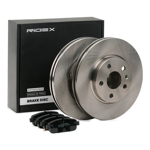 RIDEX 3405B1479 Brake kit Chevrolet Aveo T300