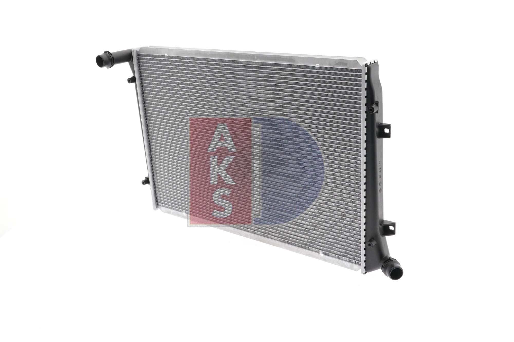 AKS DASIS 010330N Engine radiator 580 x 394 x 24 mm, Brazed cooling fins