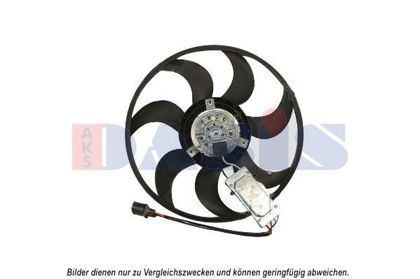AKS DASIS 048066N Fan, radiator 7L0959455D