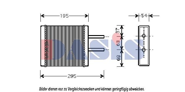 AKS DASIS Coolant reservoir 053000N for BMW 3 Series, X5, X3