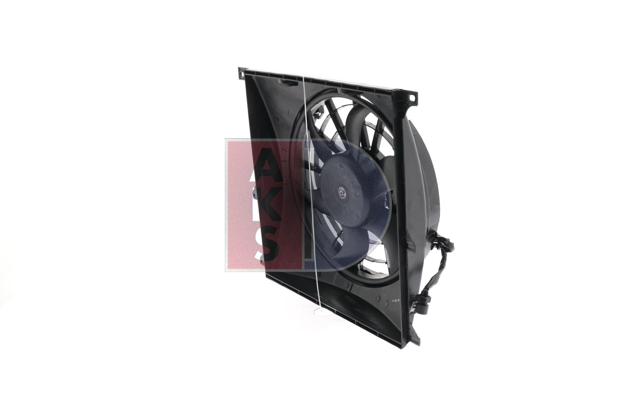 AKS DASIS 058057N Radiator cooling fan Ø: 390 mm, 12V, 240W, with radiator fan shroud