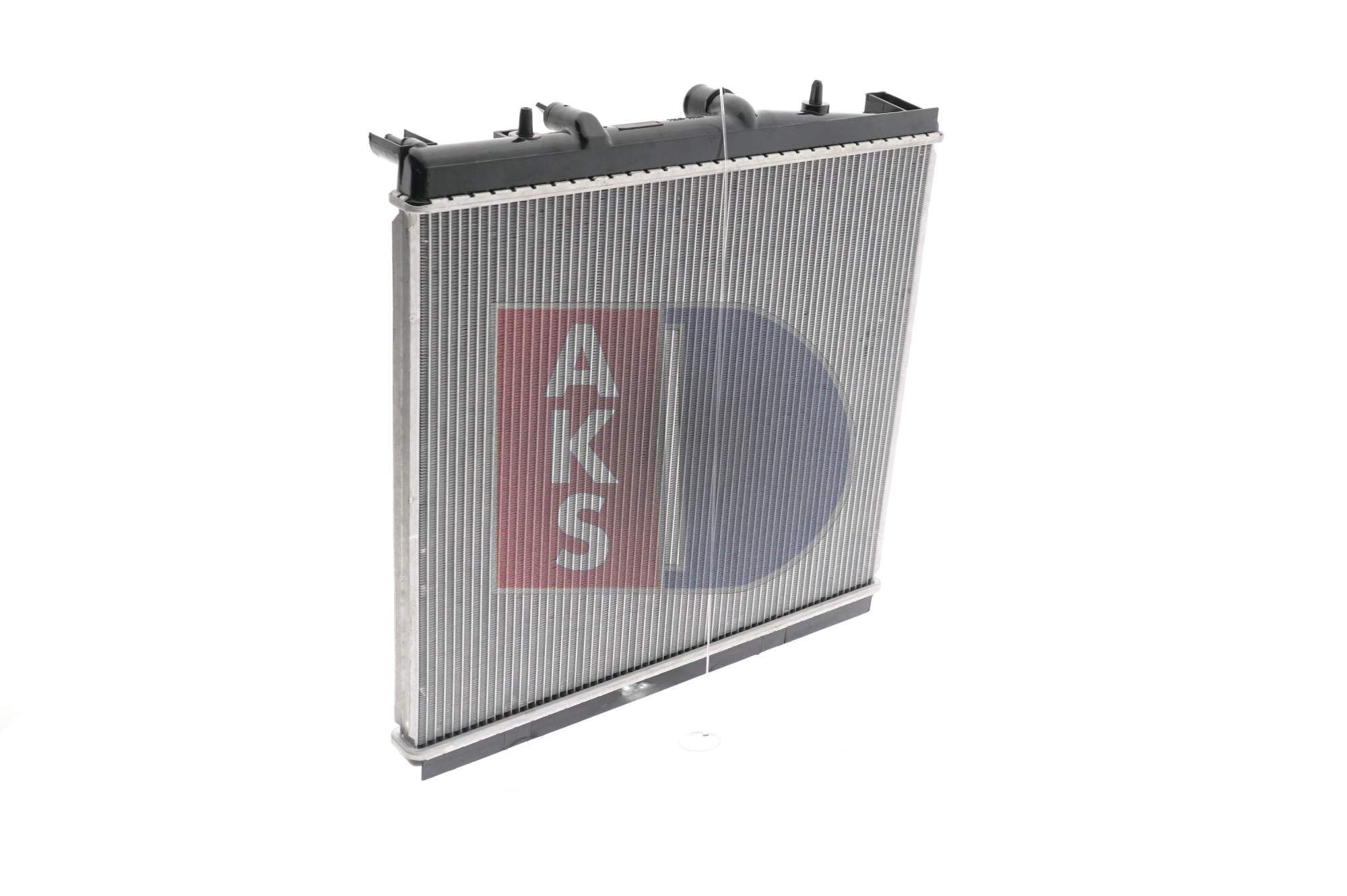 060049N Radiator 060049N AKS DASIS Aluminium, 465 x 563 x 27 mm, Brazed cooling fins