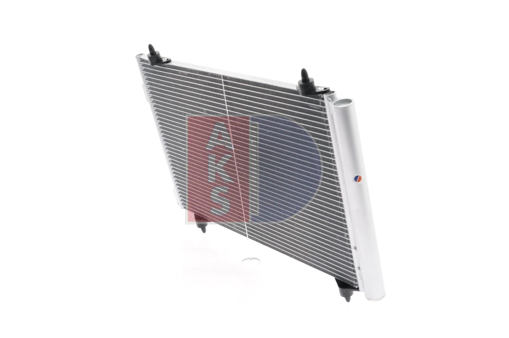 AKS DASIS 062007N Air condenser with dryer, 14,5mm, 11,2mm, 525mm