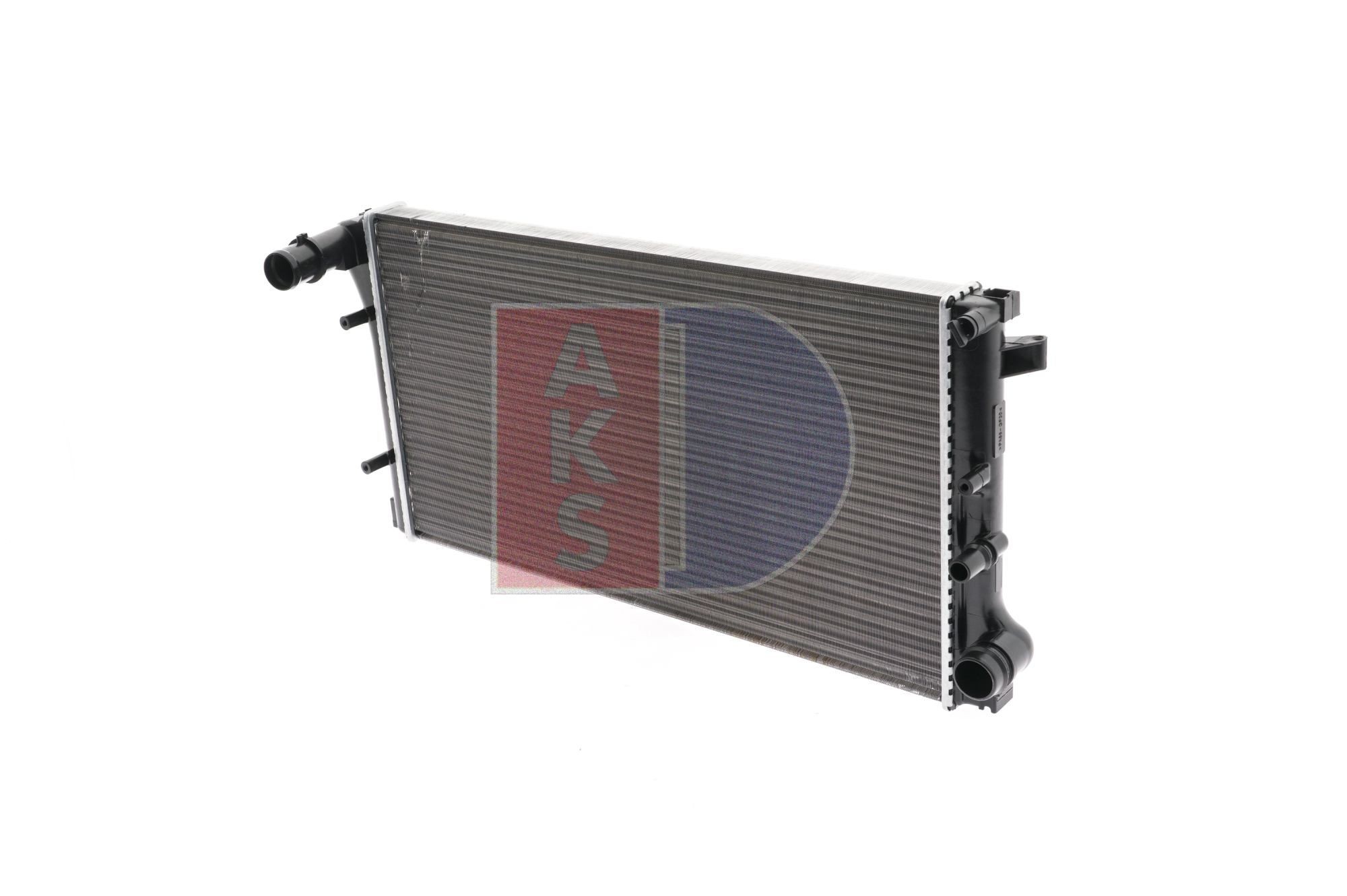 AKS DASIS Radiator, engine cooling 080074N for Fiat Panda Mk2