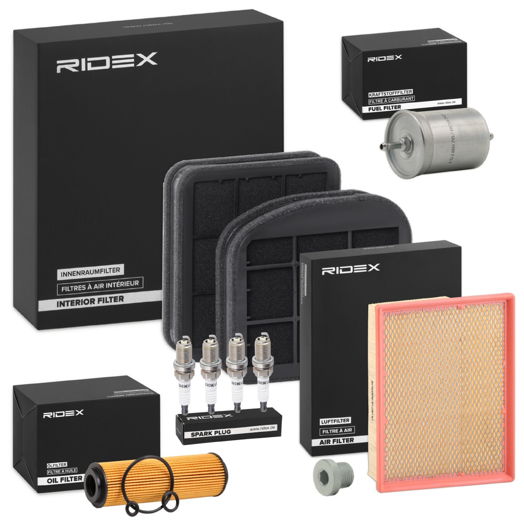 RIDEX Service kit & filter set MERCEDES-BENZ C-Class T-modell (S202) new 4682P23865
