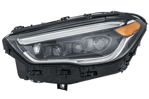 HELLA Left, LED, LED, 12V, with dynamic bending light, with low beam (LED), with indicator (LED), with daytime running light (LED), with position light (LED), with high beam (LED), for right-hand traffic Left-hand/Right-hand Traffic: for right-hand traffic, Vehicle Equipment: for vehicles with headlight levelling Front lights 1EX 013 074-751 buy