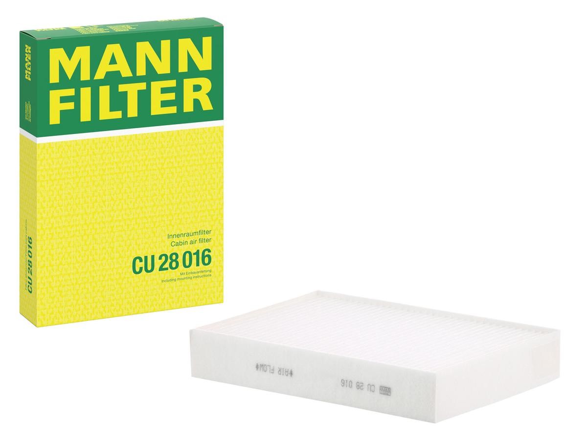 MANN-FILTER Air conditioning filter CU 28 016 for LAND ROVER DISCOVERY, RANGE ROVER EVOQUE