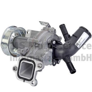 PIERBURG 7.08778.06.0 Water pump with pipe socket, with seal ring, switchable water pump, Mechanical, Belt Pulley Ø: 85 mm
