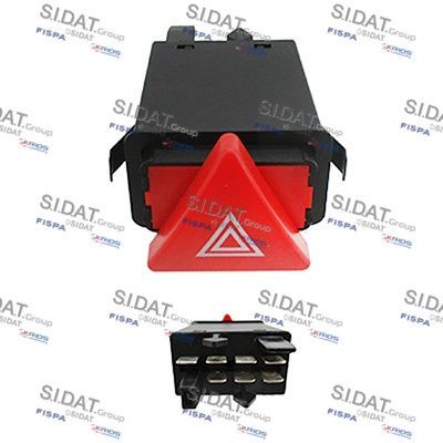 SIDAT 660916A2 Hazard Light Switch 8L0 941 509G