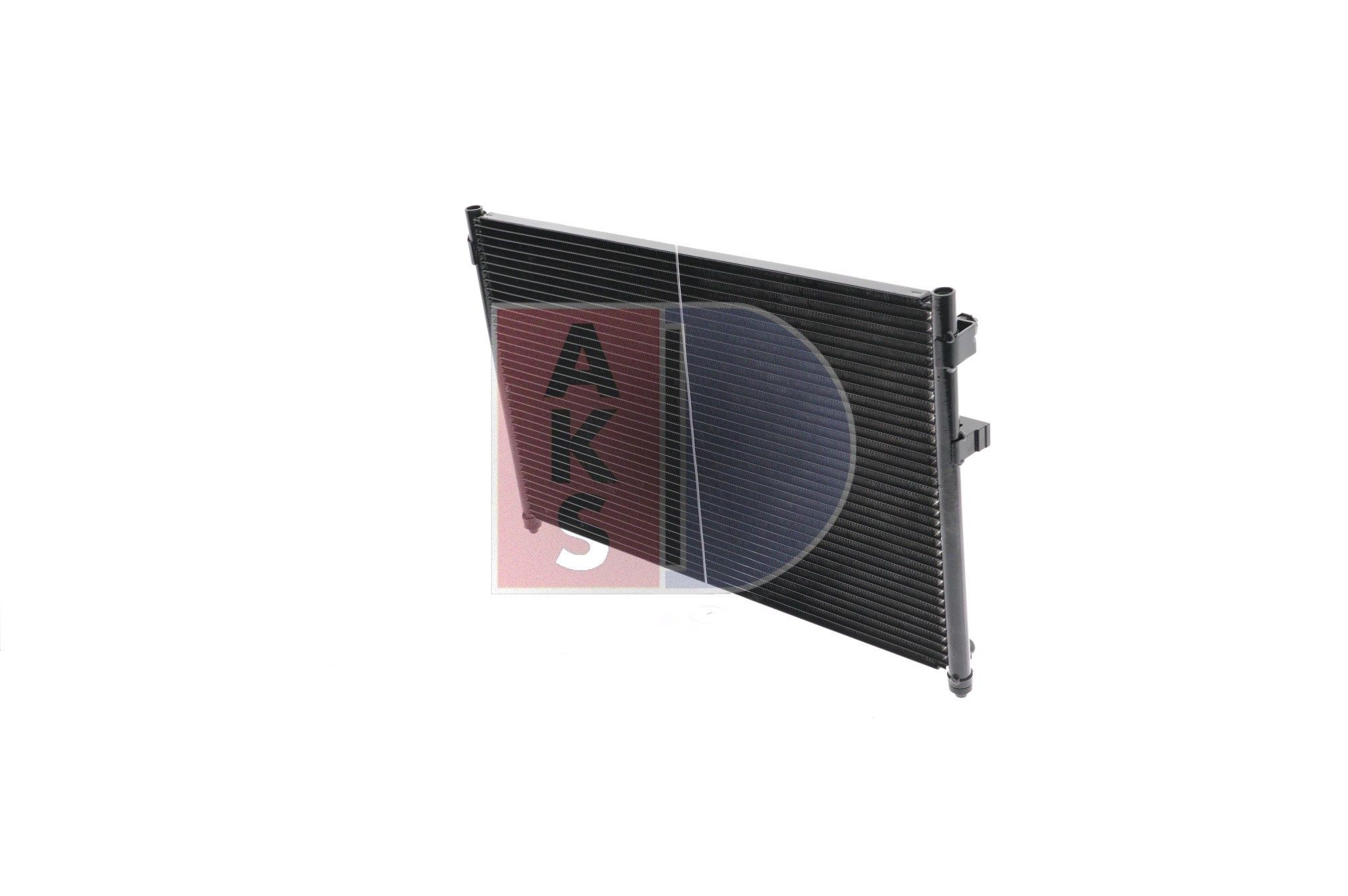 AKS DASIS 112160N Air condenser without dryer, 12,5mm, 8,5mm, 550mm