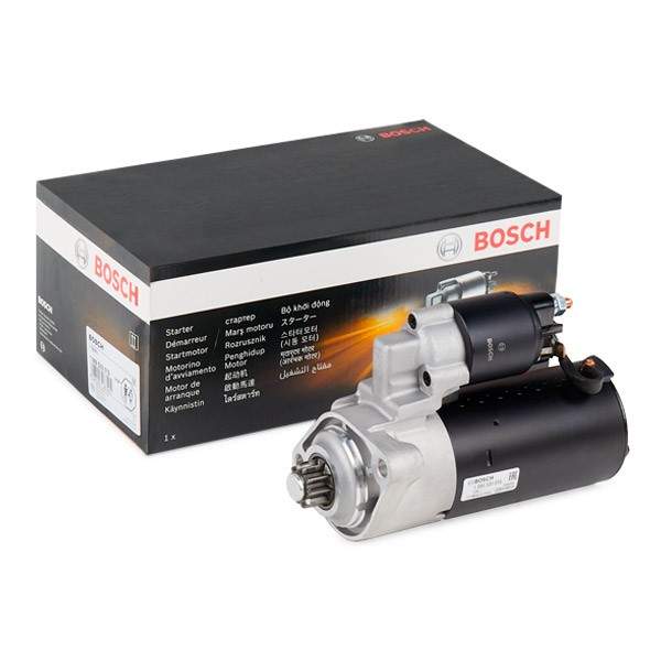 BOSCH Starter motors 1 986 S00 816 for Porsche Cayenne 955