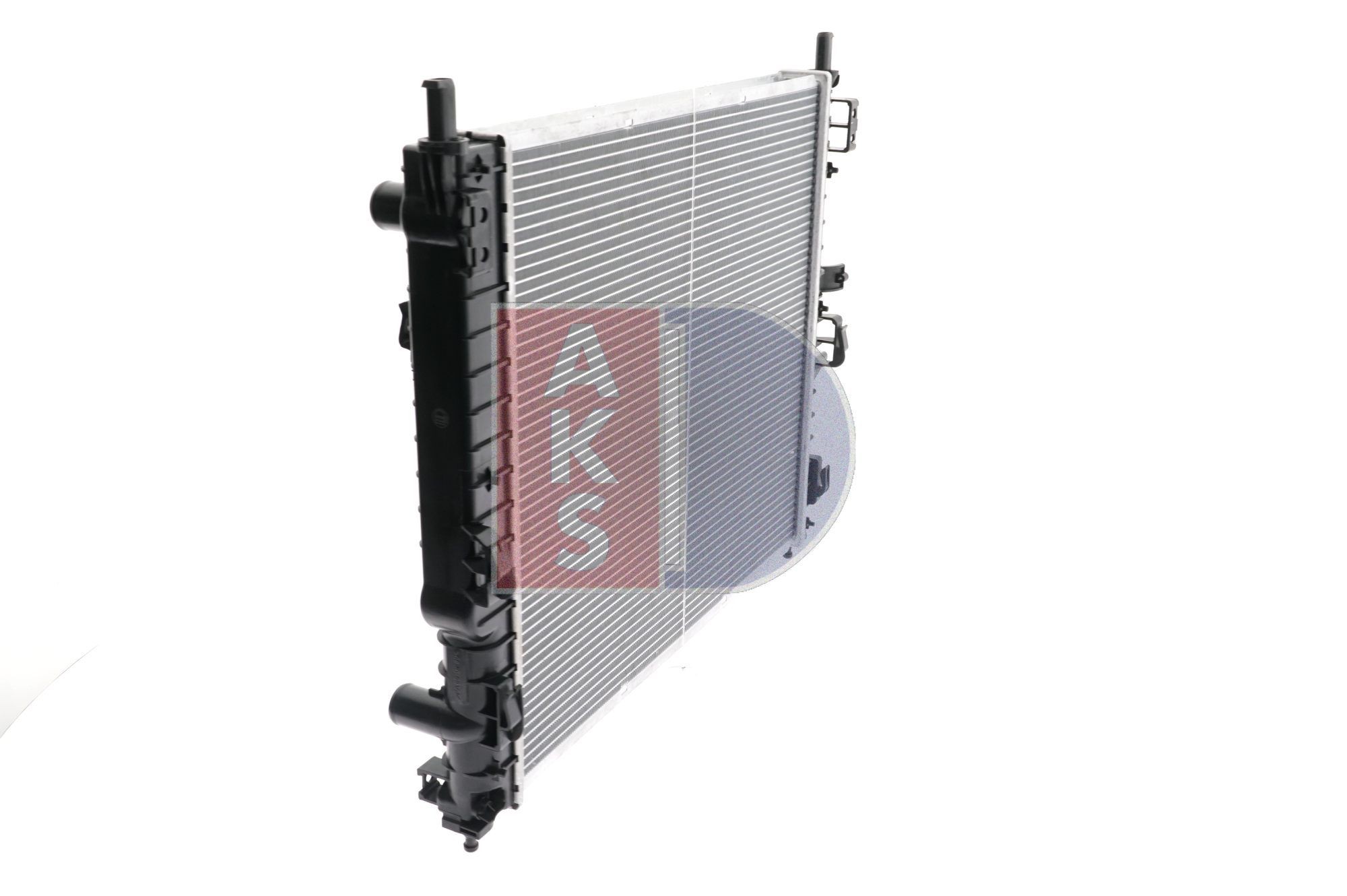 AKS DASIS 121730N Engine radiator Aluminium, 610 x 543 x 40 mm, Brazed cooling fins