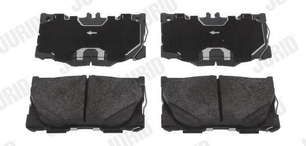 22586 JURID not prepared for wear indicator, without accessories Height: 96mm, Width: 142mm, Thickness: 19mm Brake pads 573868J buy