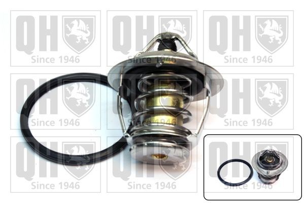 QUINTON HAZELL Opening Temperature: 82°C, 60mm, with seal D1: 60mm Thermostat, coolant QTH528K buy