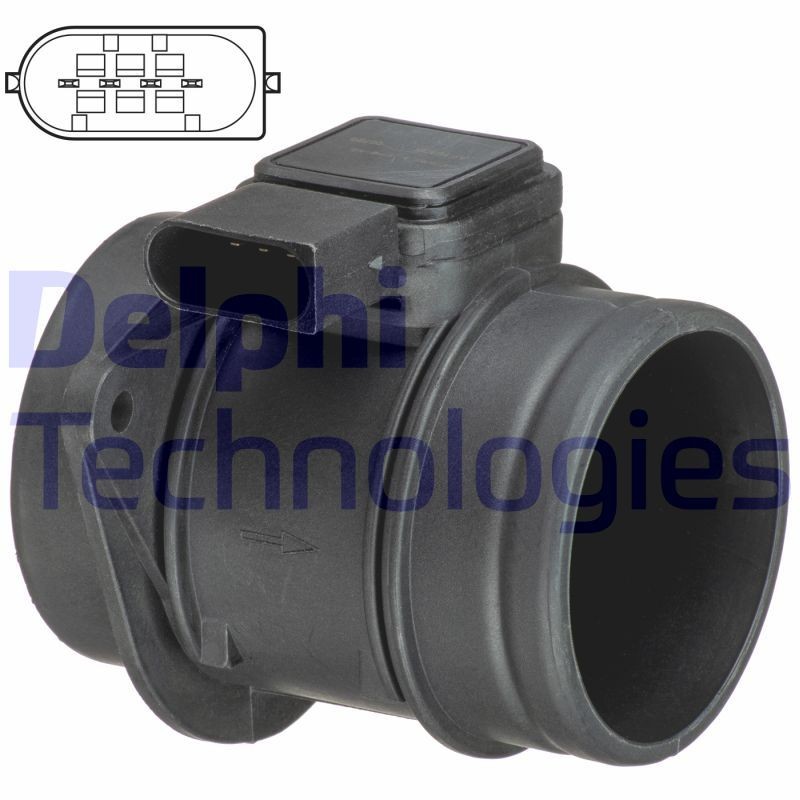 DELPHI AF10505-12B1 Mass air flow sensor SMART experience and price