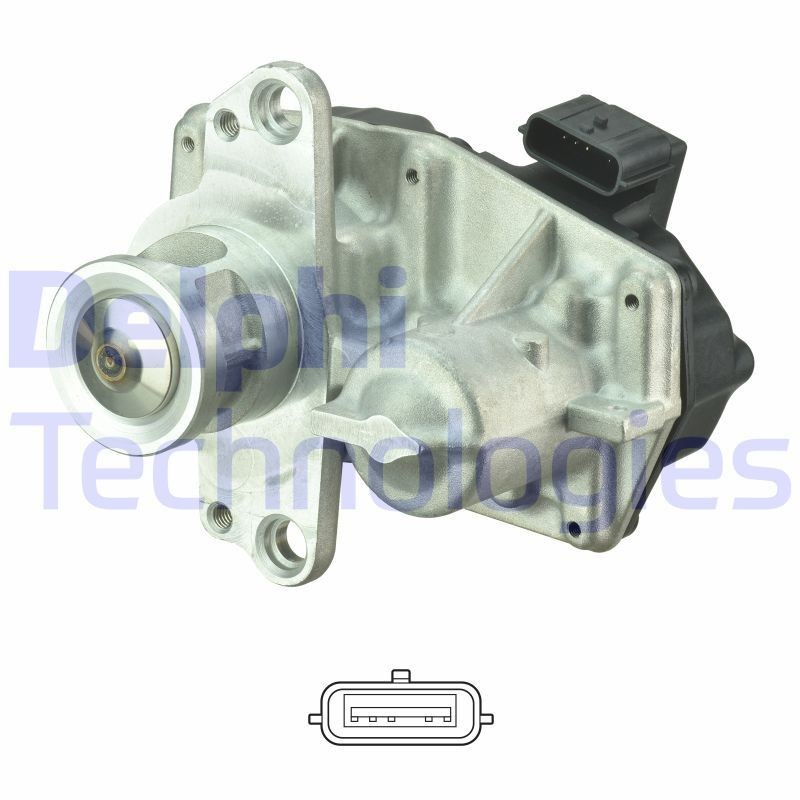 DELPHI EG10550-12B1 EGR valve 14710-9816R