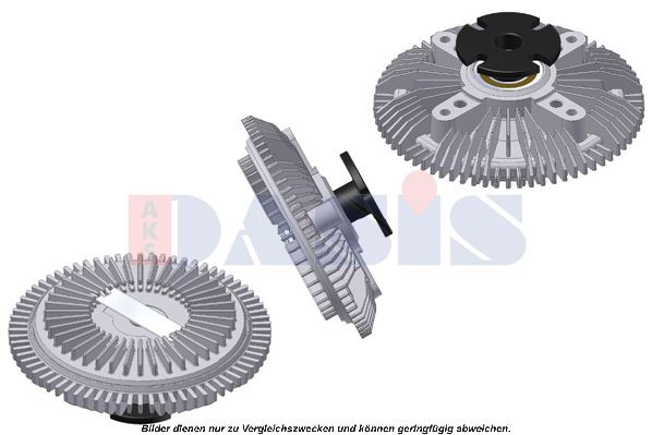 AKS DASIS Cooling fan clutch 128080N suitable for W123