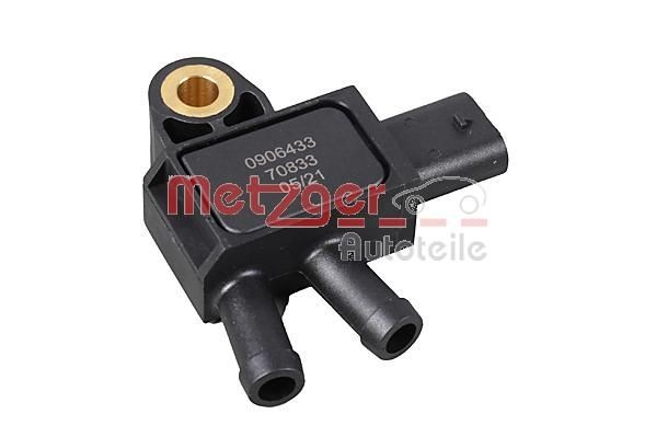 Great value for money - METZGER Sensor, exhaust pressure 0906433
