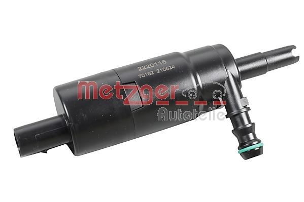 METZGER 2220116 SKODA Water pump, headlight cleaning