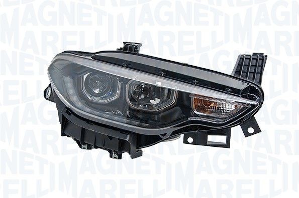 LPR801 MAGNETI MARELLI Right, LED, H7/H7, PY21W, Halogen, 12V, Orange, with position light (LED), without front fog light, with indicator, with low beam, for right-hand traffic, without LED control unit for daytime running-/position ligh, with bulbs Left-hand/Right-hand Traffic: for right-hand traffic, Frame Colour: black Front lights 712105709930 buy