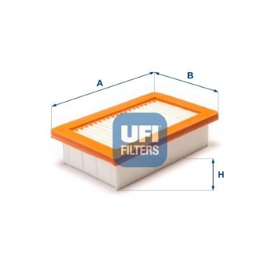 UFI 30.B20.00 Air filter A 281 094 00 00