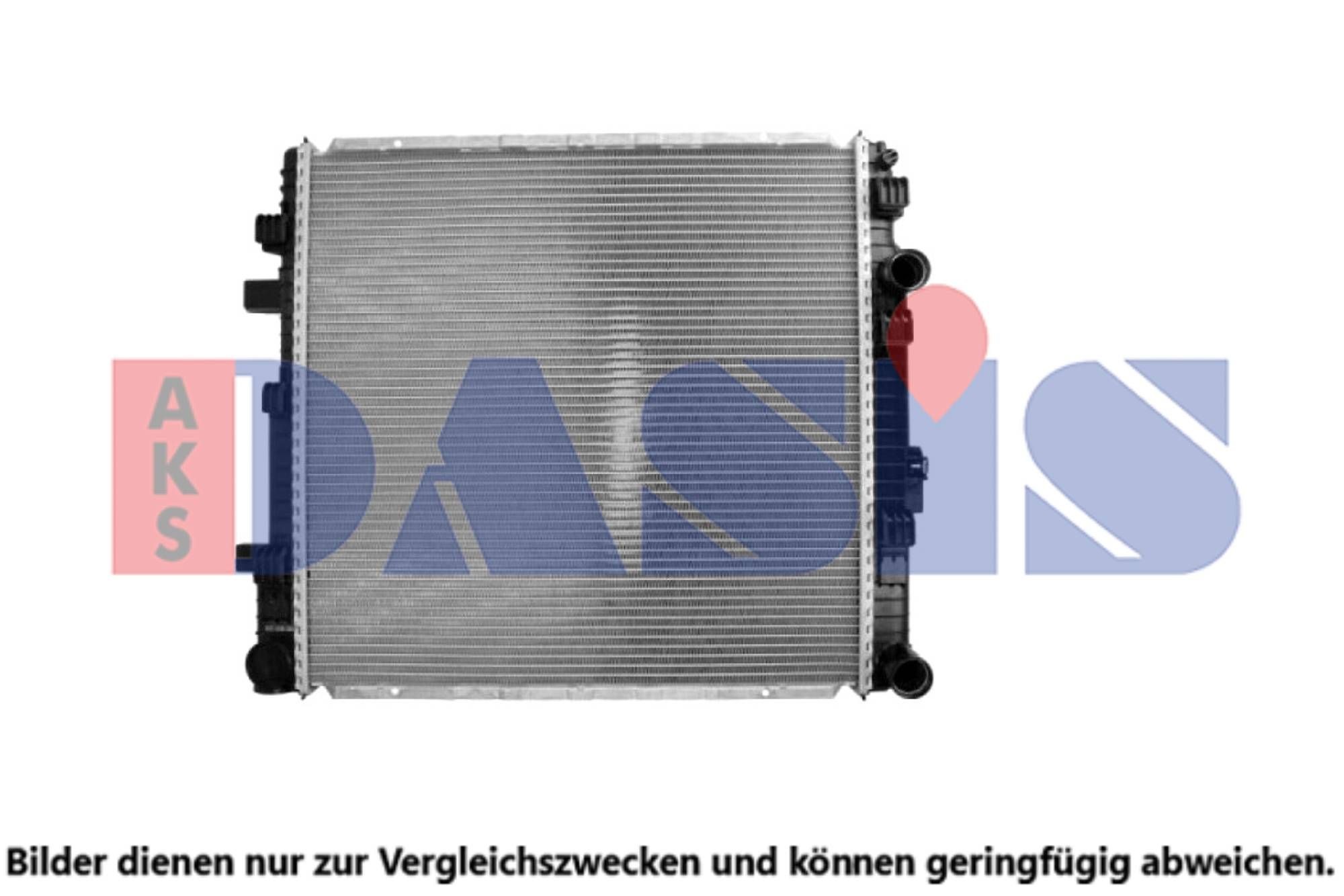 AKS DASIS 132010N Engine radiator 668.500.0002