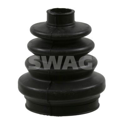 SWAG 40 90 2868 CV boot transmission sided, Front Axle Left, Front Axle Right, 95mm, Rubber