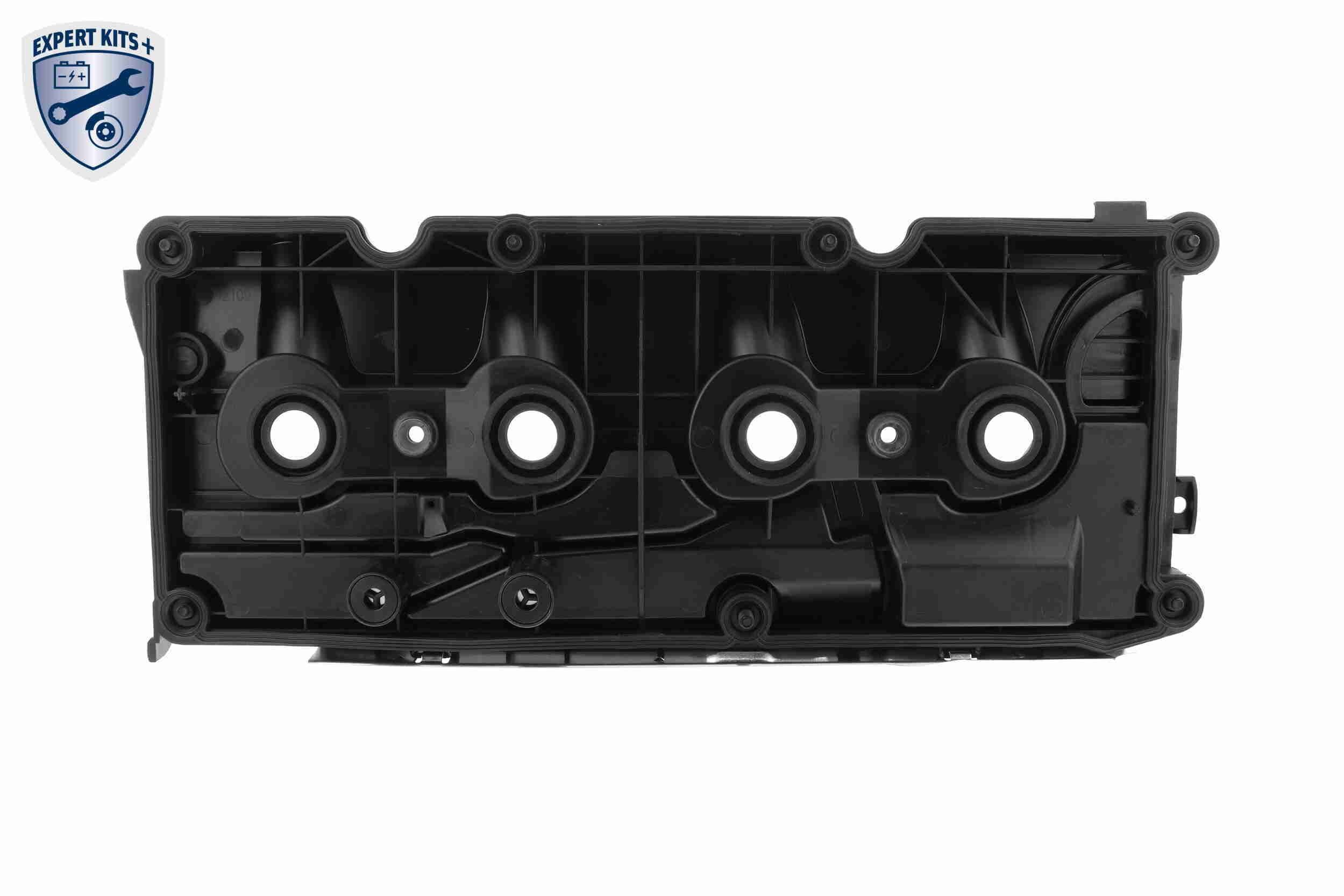 VAICO V10-5778 Rocker cover with valve cover gasket, with bolts/screws, with breather valve, with cap