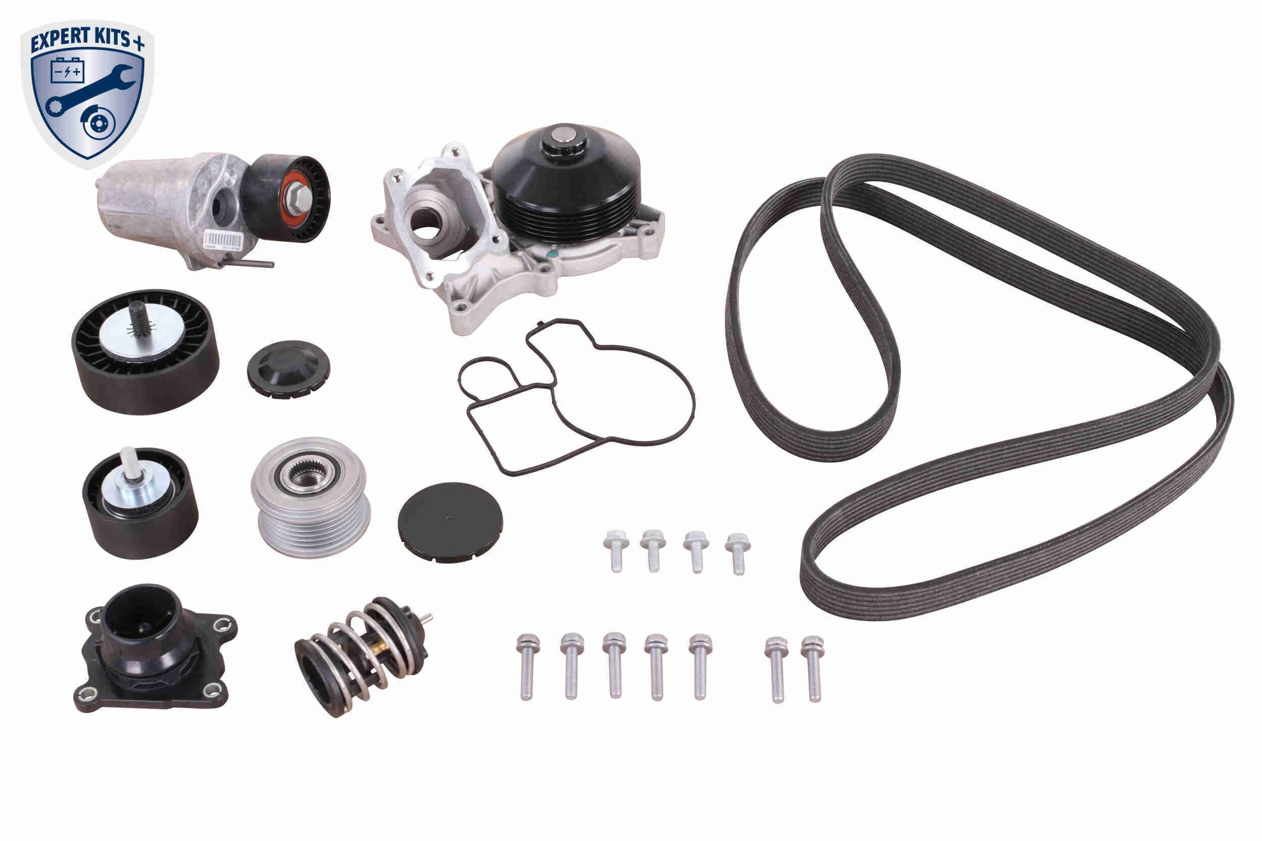 VAICO V20-50100-BEK BMW 5 Series 2014 Water pump + timing belt kit