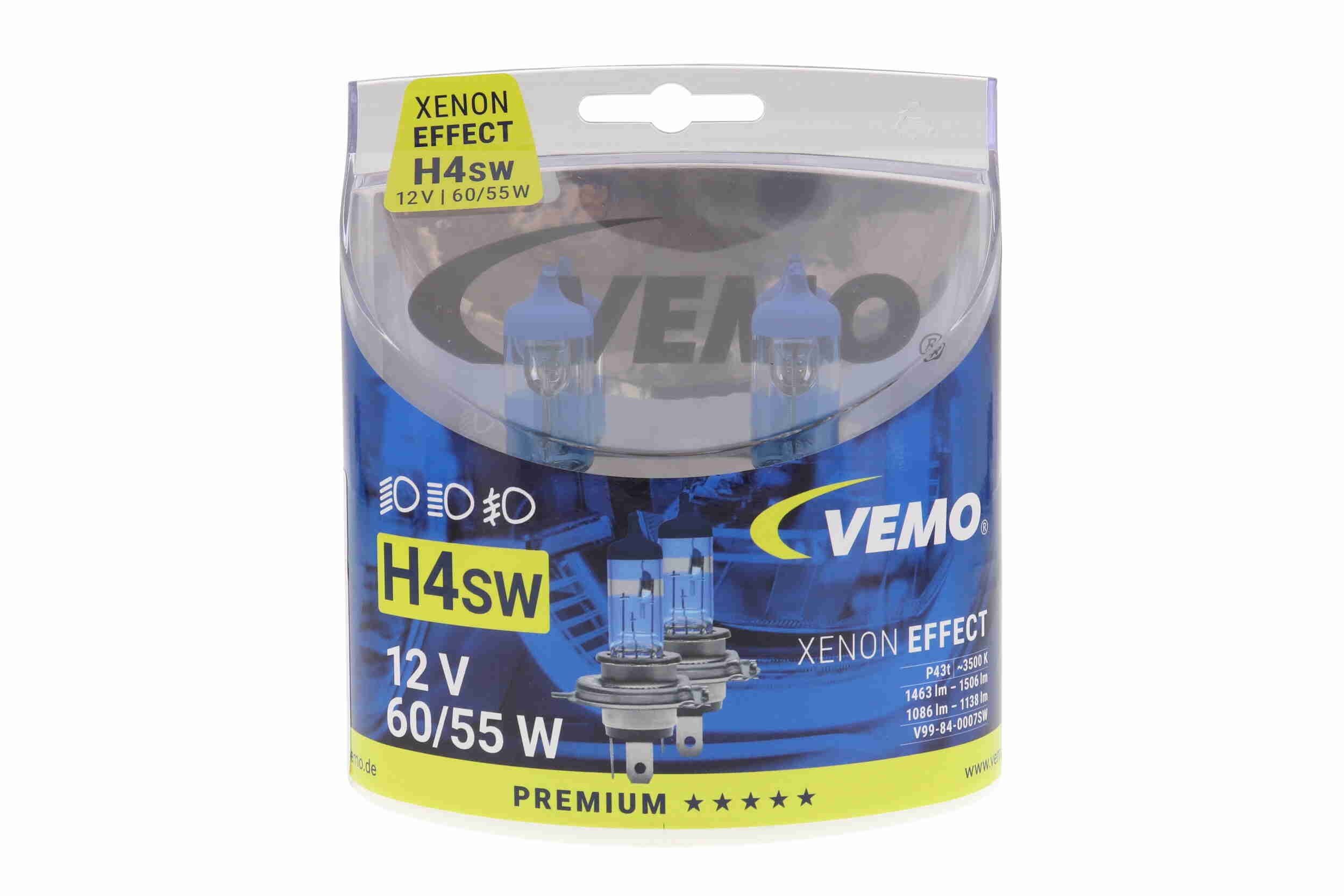 Original V99-84-0007SW VEMO Headlight bulb SKODA