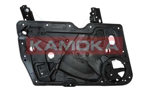 Electric window regulator KAMOKA Left Front, Operating Mode: Electric, with bolted-on plate, without electric motor - 7200243