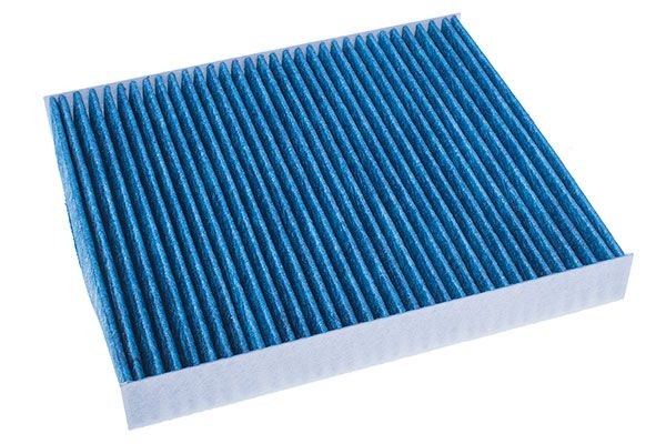 DENCKERMANN M110115A Pollen filter Activated Carbon Filter, Particulate filter (PM 2.5), with antibacterial action, with fungicidal effect, 248 mm x 216 mm x 32 mm