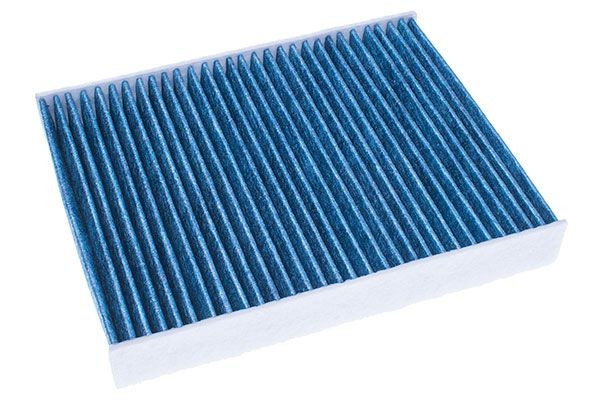 DENCKERMANN M110127A Pollen filter Activated Carbon Filter, Particulate filter (PM 2.5), with antibacterial action, with fungicidal effect, 238 mm x 190 mm x 35 mm