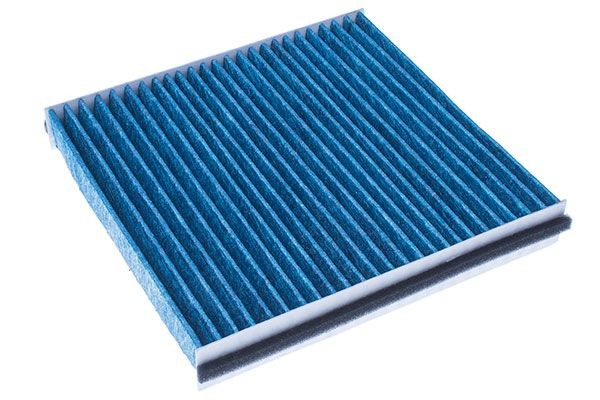 M110347A DENCKERMANN Pollen filter RENAULT Activated Carbon Filter, Particulate filter (PM 2.5), with antibacterial action, with fungicidal effect, 210 mm x 213 mm x 30 mm