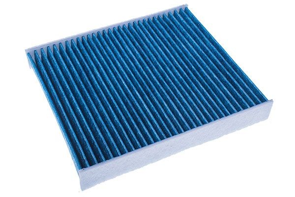 DENCKERMANN M110512A Pollen filter Activated Carbon Filter, Particulate filter (PM 2.5), with antibacterial action, with fungicidal effect, 240 mm x 211 mm x 35 mm