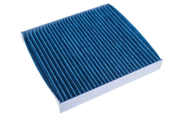 DENCKERMANN M110770A Pollen filter Activated Carbon Filter, Particulate filter (PM 2.5), with antibacterial action, with fungicidal effect, 217 mm x 201 mm x 30 mm